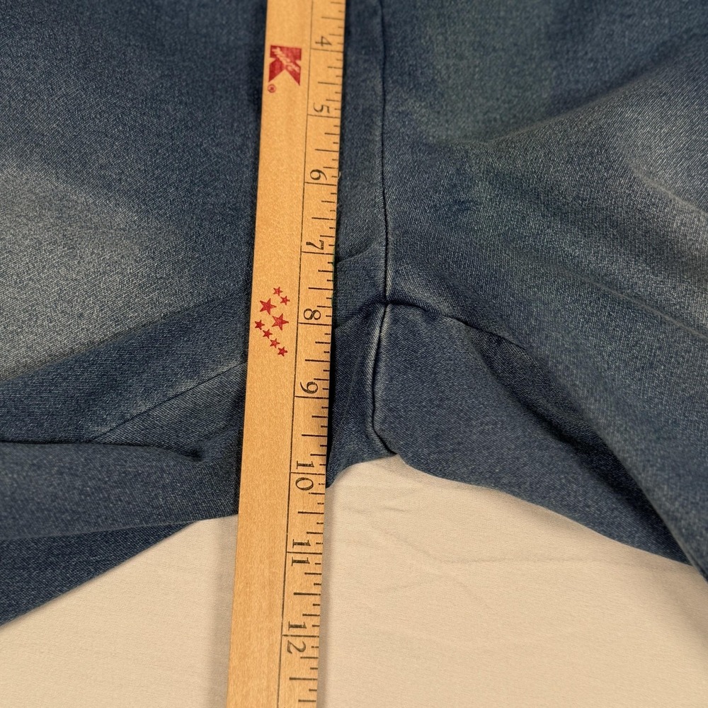 Destination Maternity Leggings Medium Jegging Denim Under Belly Soft Travel New‎ - Picture 7 of 13